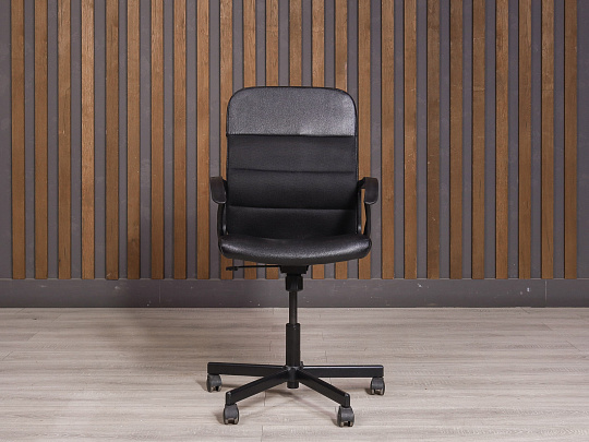 Офисное кресло IKEA Искусственная кожа Чёрный Россия