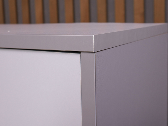 Тумба под оргтехнику ДСП Серый Россия