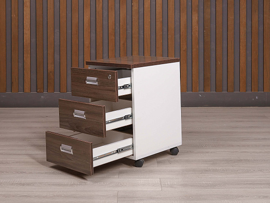 Тумба подкатная ДСП Ясень шимо Россия