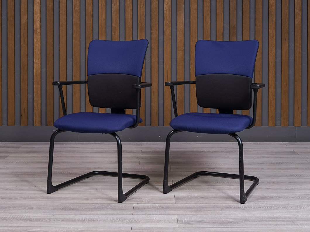 Конференц-кресло Steelcase Let`s B Ткань Синий США (3368-09104)