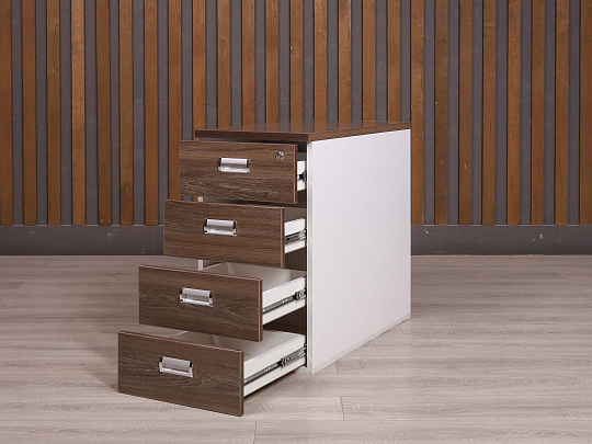 Тумба приставная ДСП Ясень шимо Россия