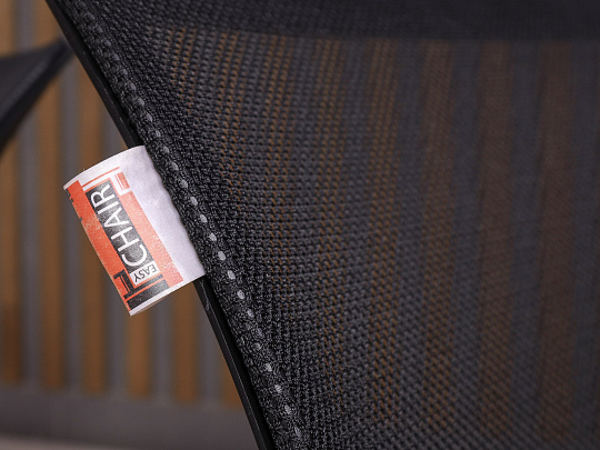 Офисное кресло EasyChair Ткань Чёрный Россия