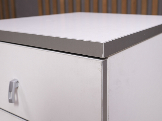 Тумба подкатная ДСП Белый Россия