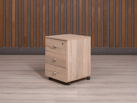 Тумба подкатная ДСП Ясень шимо Россия