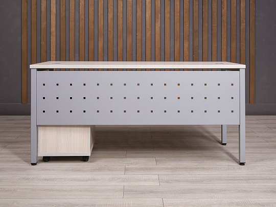 Стол с тумбой ДСП Дуб Россия