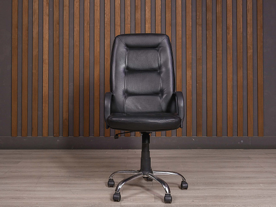 Кресло руководителя Искусственная кожа Чёрный Россия