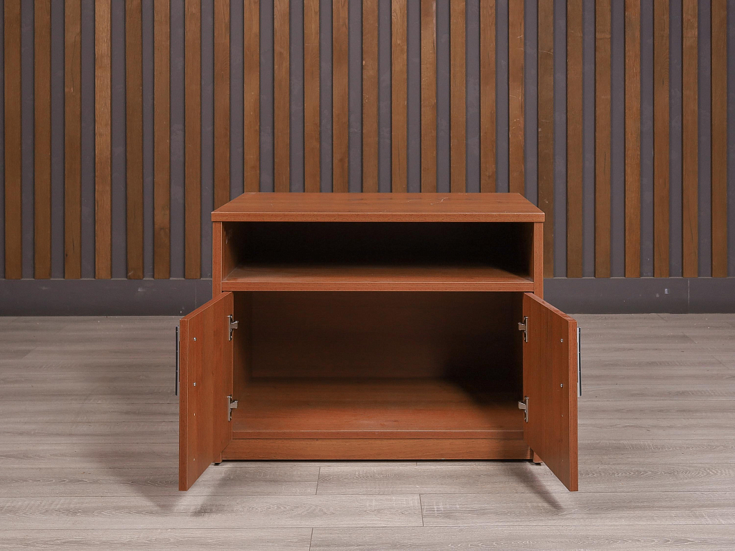 Тумба под оргтехнику ДСП Орех Россия (243511-27026)