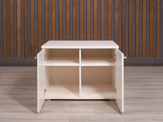 Тумба под оргтехнику ДСП Белый Россия