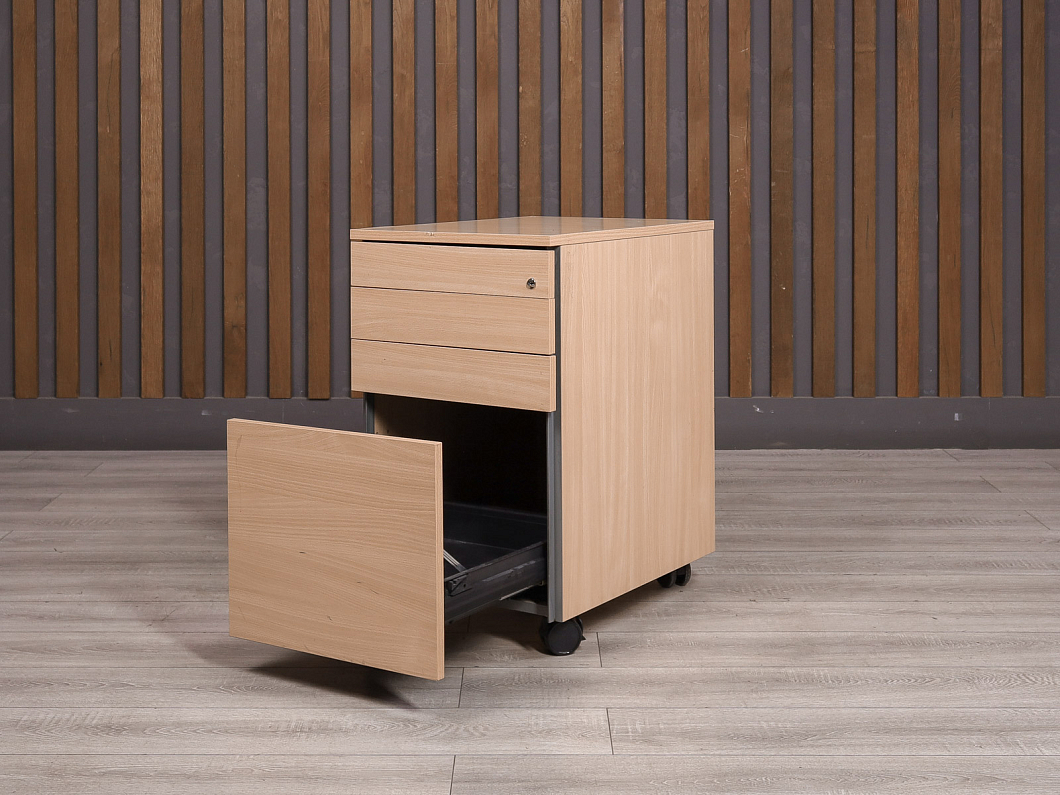 Тумба подкатная Steelcase ДСП Клен США (24157-11085)