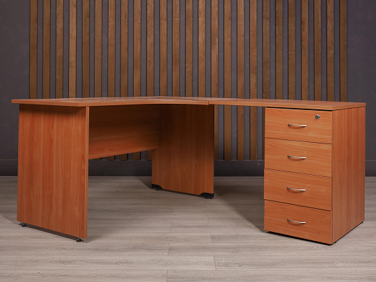 Стол с тумбой ДСП Ольха Россия