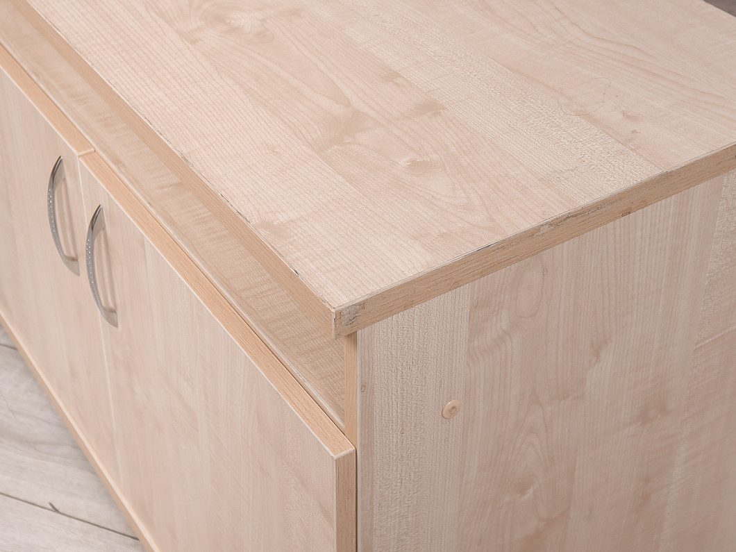 Тумба под оргтехнику ДСП Дуб Россия (24356-21045)