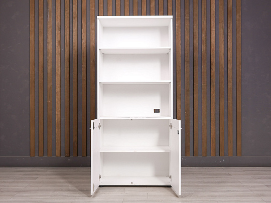 Шкаф для документов ДСП Белый Россия