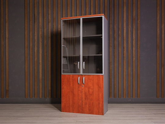 Шкаф для документов Berlin ДСП Орех Россия