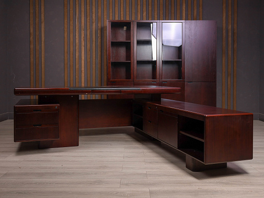 Кабинет руководителя MUX МДФ Орех Китай