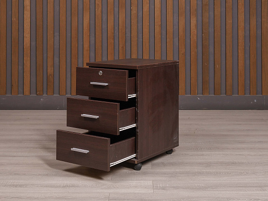 Тумба подкатная ДСП Венге Россия