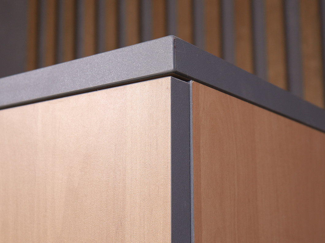 Шкаф для одежды ДСП Орех Россия (25251-26095)