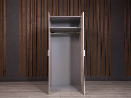 Шкаф для одежды ДСП Дуб Россия