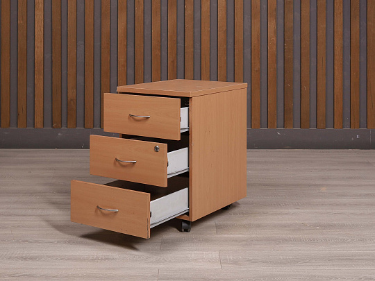 Тумба подкатная ДСП Бук Россия