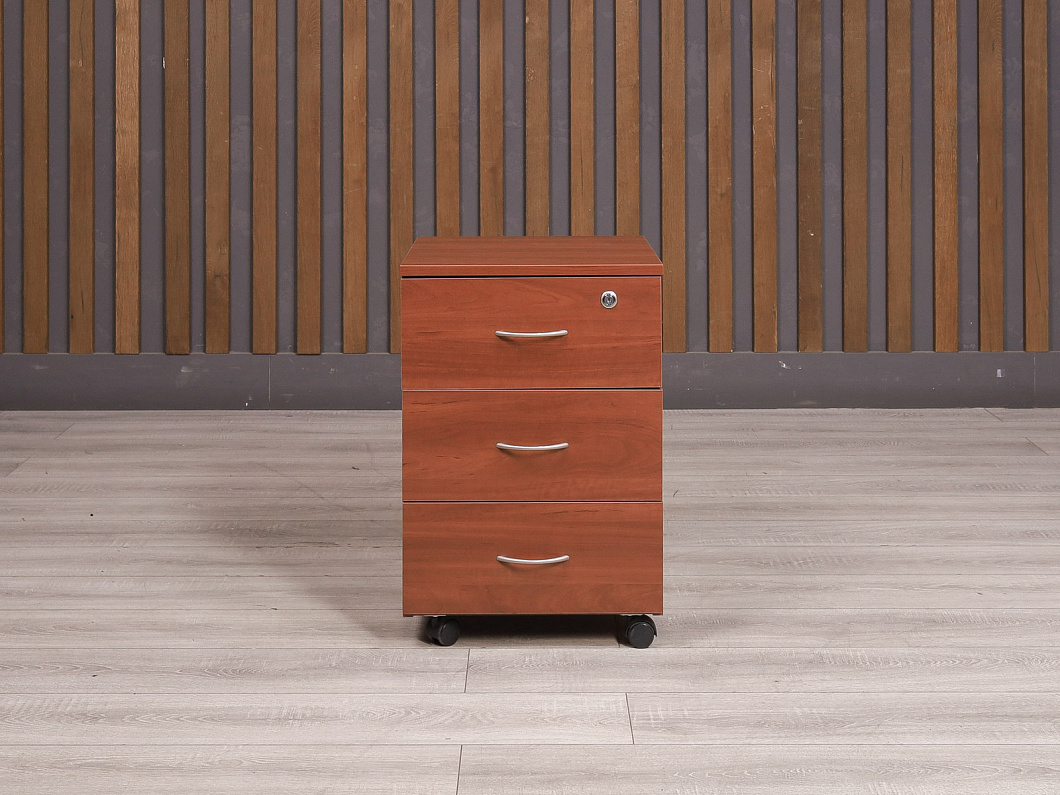 Тумба подкатная ДСП Вишня Россия (241551-24105)