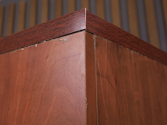 Шкаф для одежды ДСП Вишня Россия