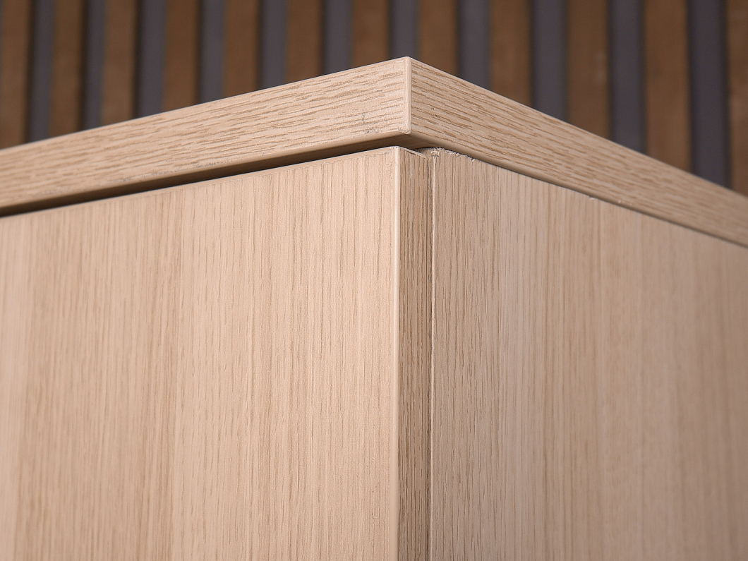 Шкаф для одежды ДСП Ясень шимо Россия (252741-20085)