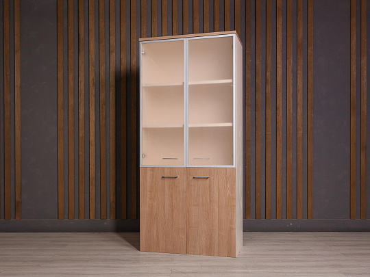 Шкаф для документов Accord ДСП Ясень шимо Россия