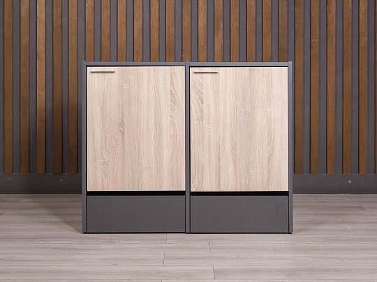 Тумба под оргтехнику ДСП Ясень шимо Россия