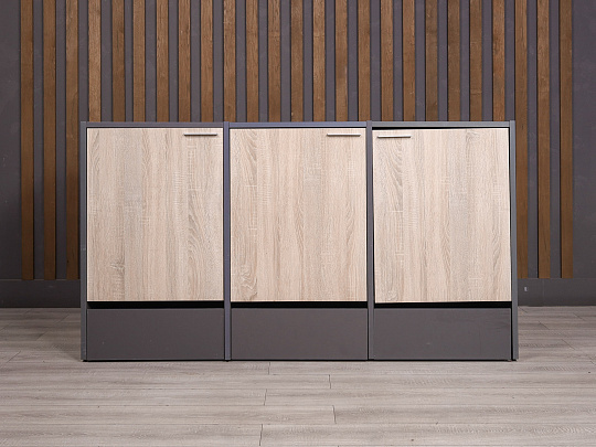 Шкаф для документов ДСП Ясень шимо Россия