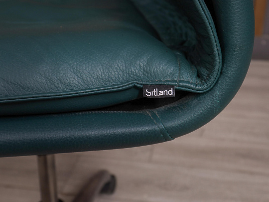 Кресло руководителя SitLand Кожа Зелёный Россия