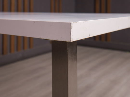 Стол прямоугольный IKEA ДСП Белый Россия