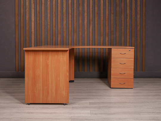 Стол с тумбой ДСП Ольха Россия