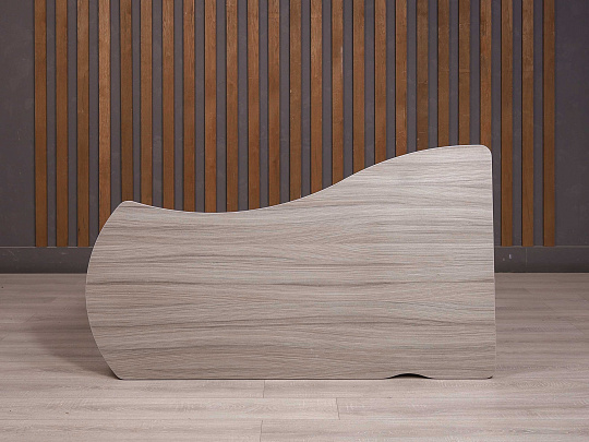 Стол эргономичный ДСП Ясень шимо Россия