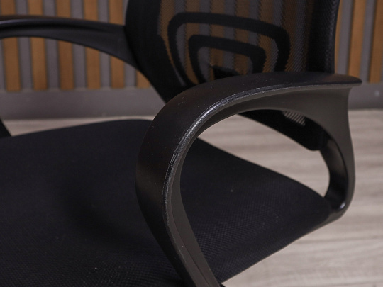 Офисное кресло Бюрократ Ткань Чёрный Россия