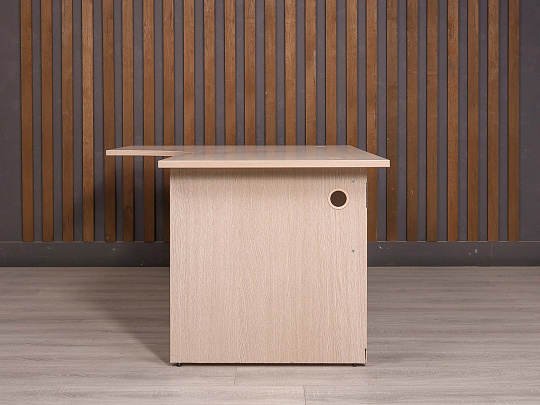 Стол угловой ДСП Ясень шимо Россия