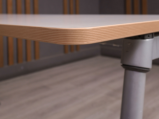 Стол угловой Herman Miller ДСП Белый США