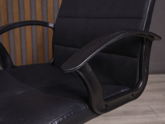 Офисное кресло IKEA Искусственная кожа Чёрный Россия