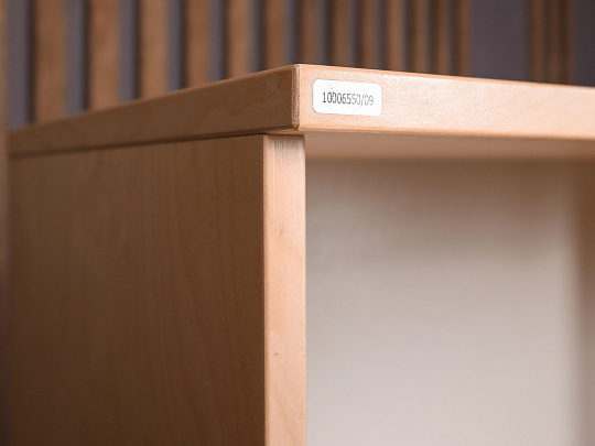 Шкаф-стеллаж для документов Kinnarps ДСП Клен Швеция