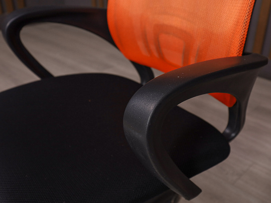Офисное кресло Ткань Оранжевый Россия