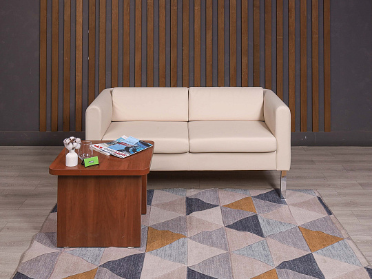 Диван EUROFORMA Искусственная кожа Белый Россия