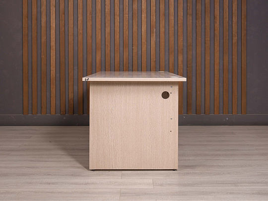 Стол прямоугольный ДСП Ясень шимо Россия