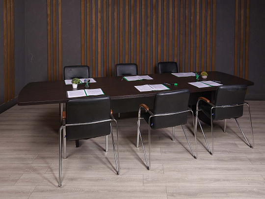 Стол для переговоров ДСП Венге Россия