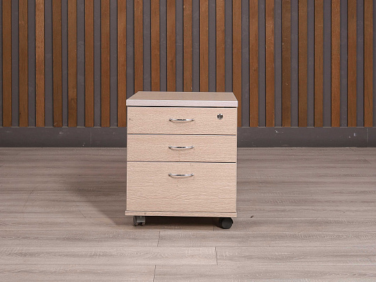 Тумба подкатная ДСП Ясень шимо Россия