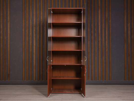 Шкаф для документов ДСП Вишня Россия