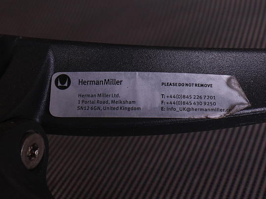 Офисное кресло Herman Miller Ткань Темно-серый США