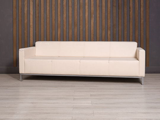 Диван ДЭФО Искусственная кожа Белый Россия