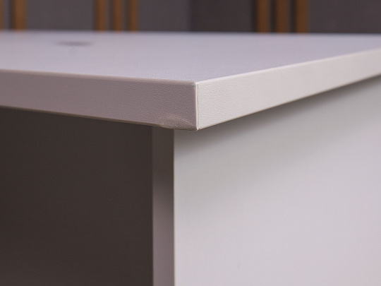 Стол угловой ДСП Серый Россия