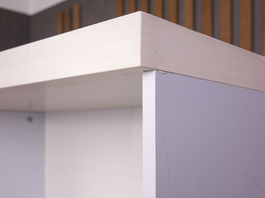 Шкаф-стеллаж для документов ДСП Серый Россия