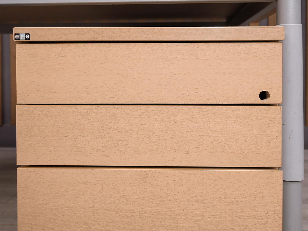 Стол с тумбой EFG ДСП Клен Швеция (2157-11085)