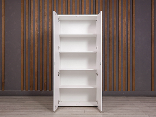 Шкаф для документов ДСП Белый Россия