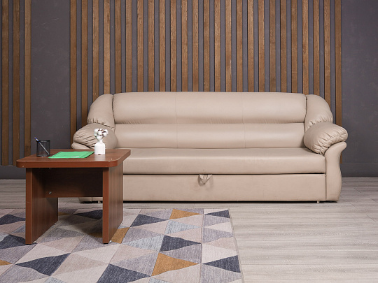 Диван Искусственная кожа Бежевый Россия